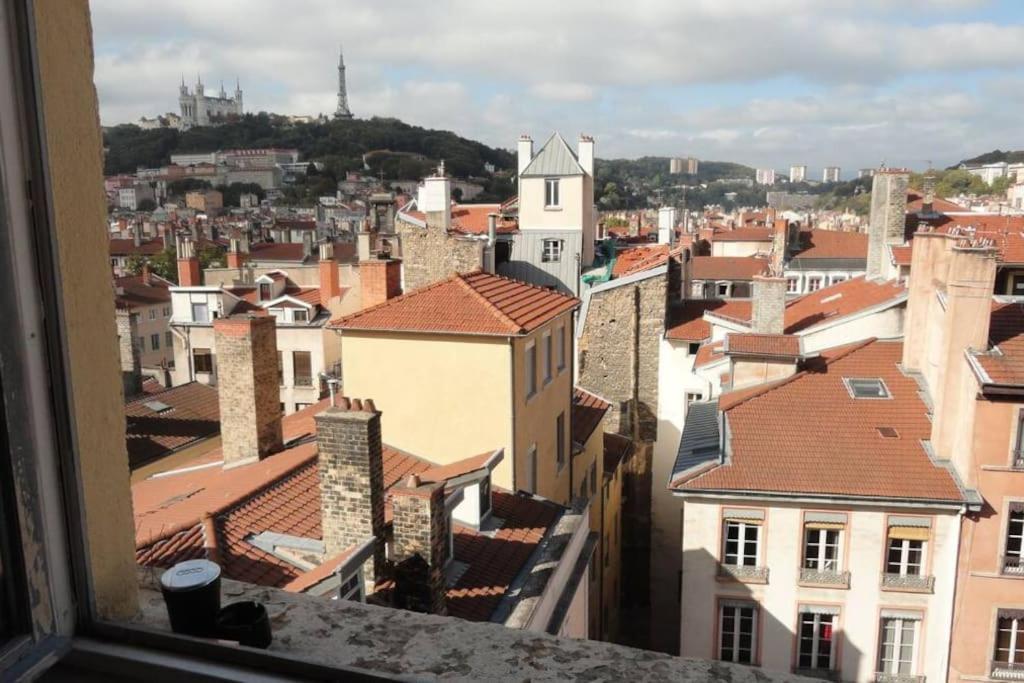 Mirador T2 Ensoleille Place Des Terreaux Vue Fourviere Lyon Dış mekan fotoğraf