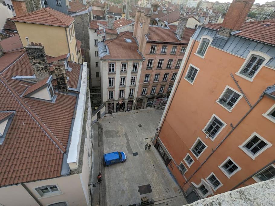 Mirador T2 Ensoleille Place Des Terreaux Vue Fourviere Lyon Dış mekan fotoğraf